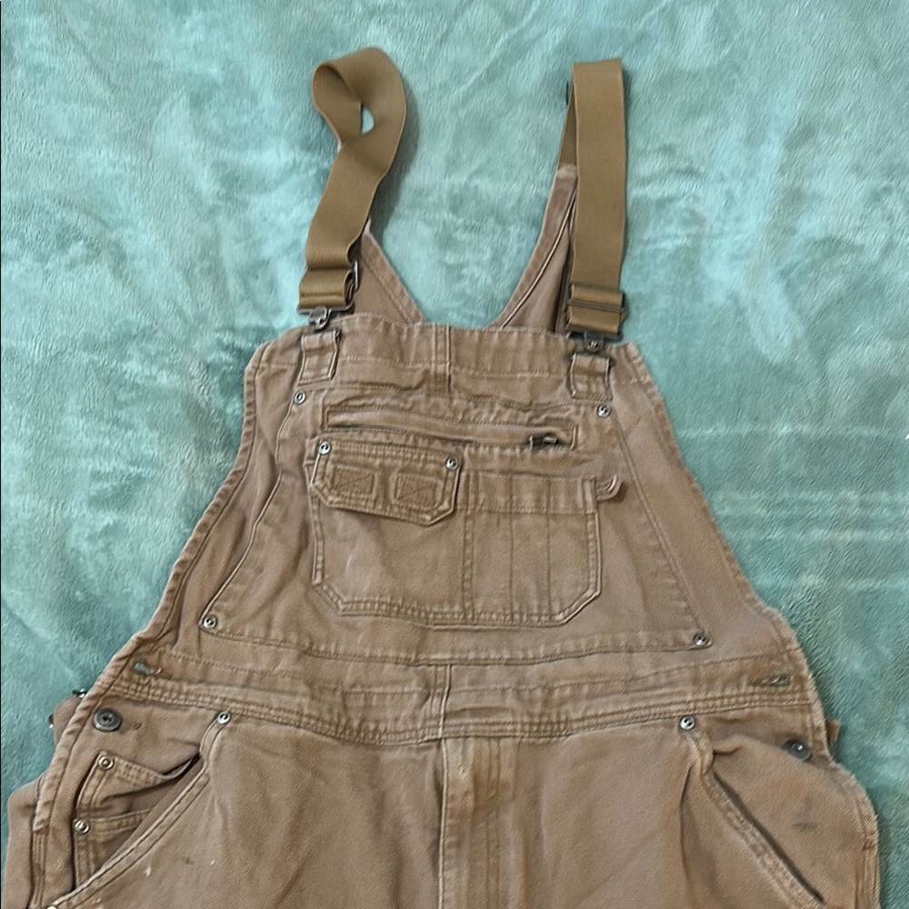 Duluth Trading Co. Brown Overalls